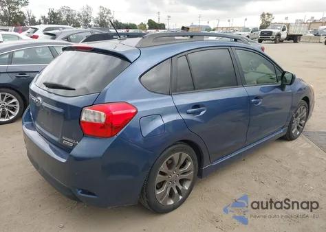 2013 Subaru Impreza 2.0I Sport Premium z USA, uszkodzony, nr VIN JF1GPAL67DH202623